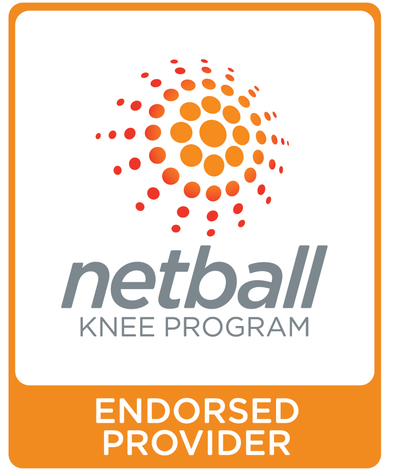 netball knee program logo