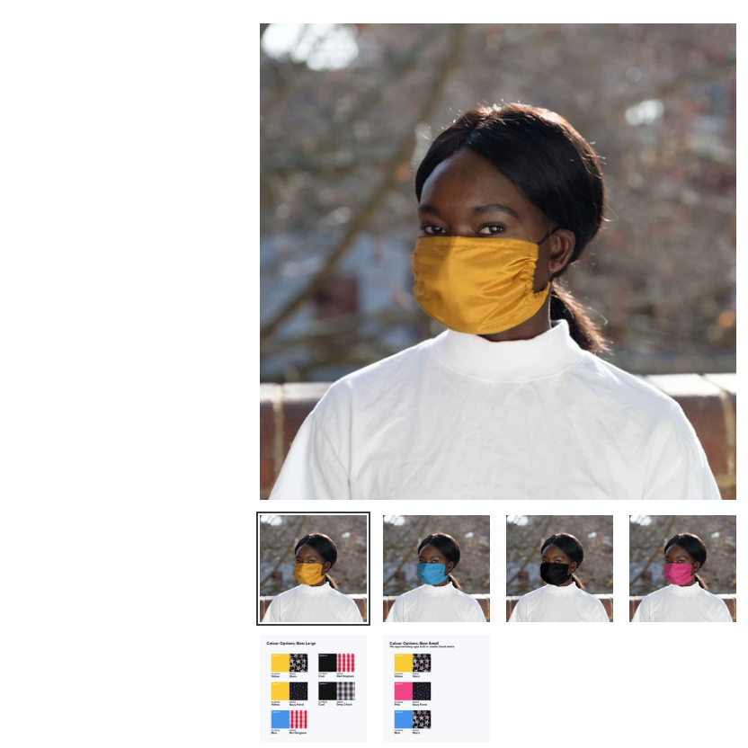 the social studio face masks